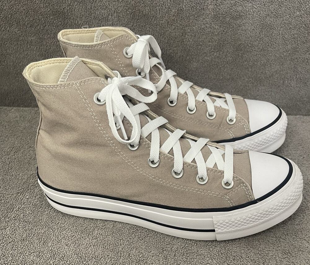 Converse chuck Taylor All star hi-Top Womens Beige Size 9